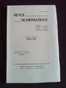 Revue numismatique - VIe série - Tome XXX - Année 1988 - Imagen 1 de 1