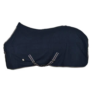 Horse Guard Fleecedecke für Pferde - navy - 155 cm Abschwitzdecke Transportdecke - Bild 1 von 1