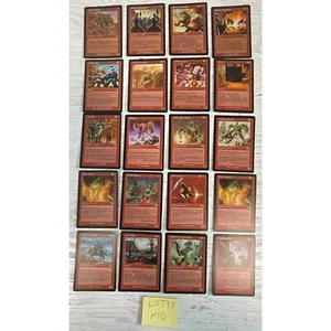 MTG Magic The Gathering 20 Card Lot Goblin Sledder, Goblin Taskmaster - Picture 1 of 6