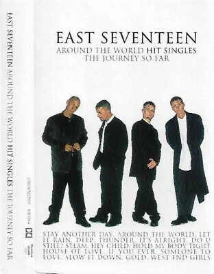 EAST SEVENTEEN AROUND THE WORLD HIT SINGLES CASSETTE ALBUM House Europop   - Image 1 of 4