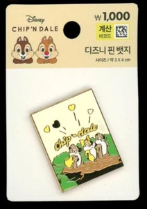 Korea Chip Dale Klarissenbaumstamm Disney Pin - Bild 1 von 1