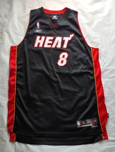 Vintage Antoine Walker #8 Miami Heat Reebok Swingman Jersey - Size 2XL / XXL - Picture 1 of 7