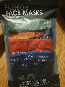 Juego de 5 máscaras faciales palabras españolas | Hola Vamonos Tranquila etc... | Gratis... - Imagen 1 de 2