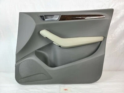 Audi Q5 8R 2009-2012 panel interior de la puerta del pasajero delantero derecho gris OEM Foto 1 de 4