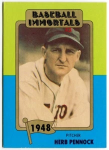 1980 Baseball Immortals #54 Herb Pennock Boston Red Sox - Picture 1 of 2
