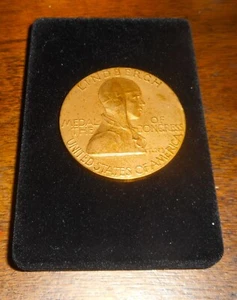 U.S. MINT CONGESSIONAL BRONZE MEDAL HONORING CHARLES LINDBERGH - Picture 1 of 8