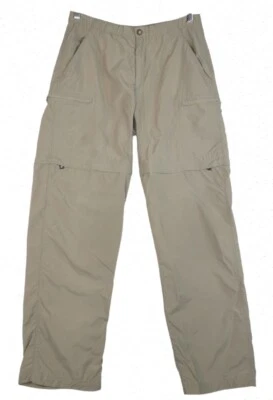 Pantalones convertibles caqui ligeros para mujer The North Face talla M 8 30x32 Foto 1 de 4