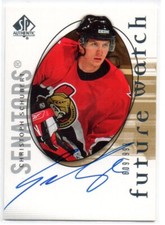 CHRISTOPH SCHUBERT 2005-06 ROOKIE AUTOGRAPH card SP FUTURE WATCH OTTAWA SENATORS