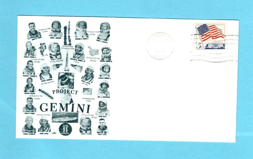 GTA-12 Launch from Cape Canaveral 11/11/1966 - Astronauts Lovell & Aldrin - Image 1 of 1