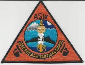 Reserve ASW Tactical School (US Navy Squadron Patch) (dall'unità, 1980) - Foto 1 di 1