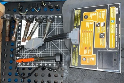 6 bobinas de encendido DENSO Acura MDX Honda Civic Pilot Ridgeline Saturn Vue PROBADAS Foto 1 de 4