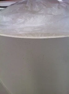 White Rubber Solid Nitrile - 300mmx 214mmx 3mm FREE POST FOOD GRADE - Picture 1 of 2