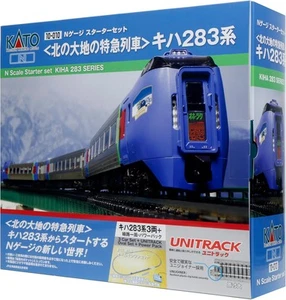 KATO N Gauge Starter Set Northern Land Express Train Kiha 283 Series 10-010 - Picture 1 of 1