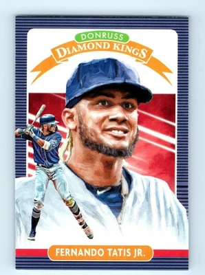 Fernando Tatis Jr. San Diego 2020 Donruss Diamond Kings Panini #1 Foto 1 de 2
