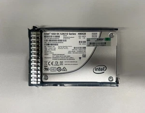 832414-B21 HPE INTEL 480GB 6G SATA 2.5" SFF SSD SOLID STATE DRIVE SSDSC2BX480G4P - Afbeelding 1 van 2
