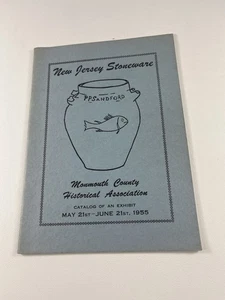 New Jersey Stoneware Monmouth County Historical Association Exhibit 1955 Booklet - Bild 1 von 3