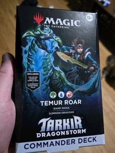 Temur Roar MTG Tarkir Dragonstorm Commander Deck [ON HAND READY TO SHIP] - Picture 1 of 2