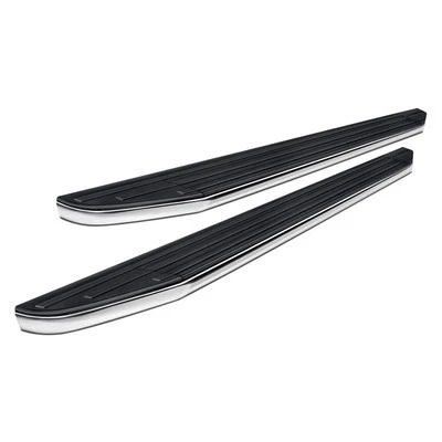 Black Horse PREMIUM Running Boards Black fit 2010-2017 GMC Terrain - Image 1 of 4