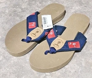 NWT! LEATHERMAN-PALMETTO MOON-Womens Thong Summer Beach Sandals-(7) - Bild 1 von 4