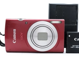 Canon IXY 200 PowerShot ELPH 185 Red 20.0MP 8x Compact Digital Camera from Japan - Picture 1 of 13