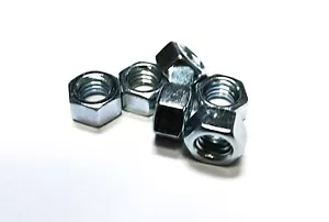 (100) 3/8"-16 tuercas hexagonales - grado 2 - zinc - Imagen 1 de 2