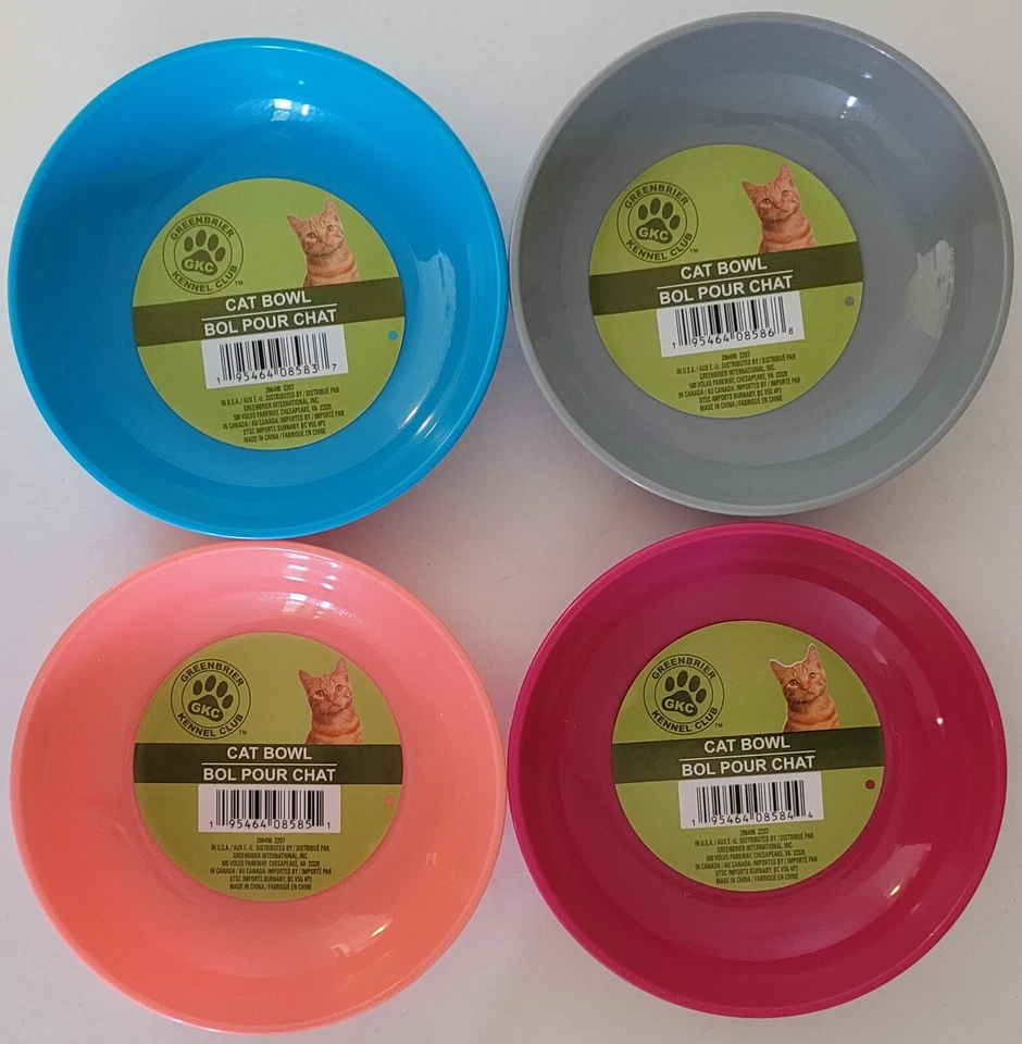 Противоскользящие миски для еды воды для котят 5 дюймов x 1,5 дюйма S23 выбор: цвет - Изображение 1 из 1