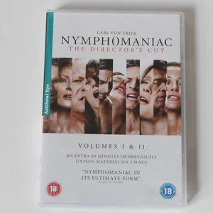 Nymphomaniac Volumes I & II Directors Cut - DVD PAL Region 2 - Picture 1 of 4