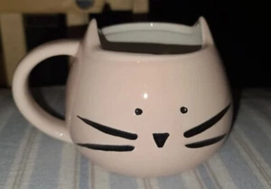 Taza de café rosa gato 10 fresas Street apta para micro/lavavajillas - Imagen 1 de 5