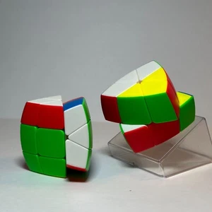 SLIGHTLY USED Rubik's Cube Lot of 2; "ShengShou" 2 & 3-Layer Pentahedron - Picture 1 of 2