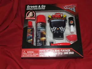 Disney Cars Groom & Go set 6 pezzi vasche da bagno ragazzi bambini vacanze tempo bagno - Foto 1 di 3