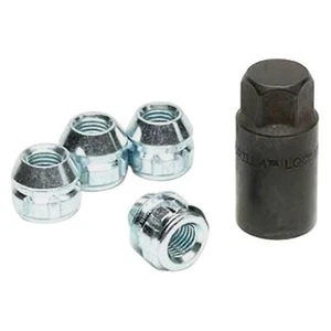 Chrome Cone Seat Acorn Open End Wheel Locks Fits 2000-2009 Kia Spectra - Picture 1 of 4