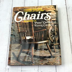 Cottage Chairs in Australia 1974 Cuffley Carney History Antique Furniture Vtg - Imagen 1 de 17