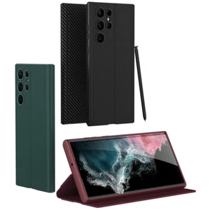 Funda abatible magnética a prueba de golpes para Samsung Galaxy S23 Ultra S23 Plus S23 - Imagen 1 de 13