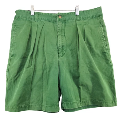 Catalina Mens Chino Shorts Green Size 38 Slash Pockets Cotton - Image 1 of 4