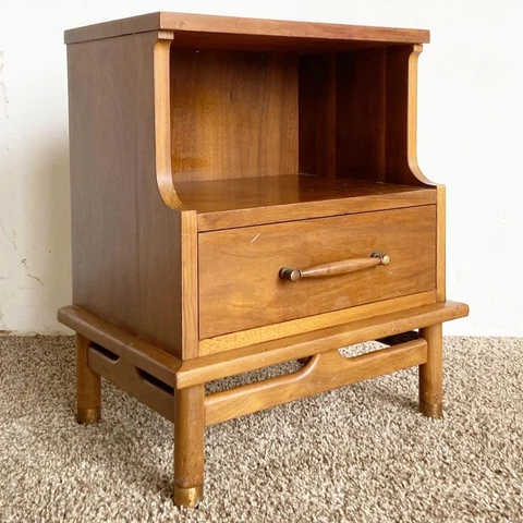 Mid Century Modern Nightstand, Hathaway’s Cover