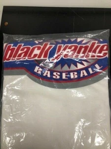 Nueva York Negra Yankees Liga Americana Negra Camiseta de Béisbol Nueva en Envoltura XXL - Imagen 1 de 2