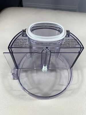 Braun Multipractic Food Processor Wide Feed Work Bowl Lid Chute 4261 4262 - Image 1 of 3