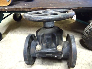 3" Saunders - Flanged Diaphragm Valve - C1P K83 DN80 HC PN10 - Picture 1 of 7