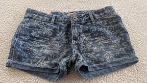 Mudd/Shorts/Mudd Paisley Floral Print Denim Shorts Girls Size 10 1/2 See... - Picture 1 of 8