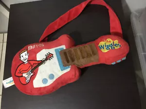 the wiggles red plush guitar 2007 pillow cat toy dog toy kid toy dress up - Picture 1 of 16