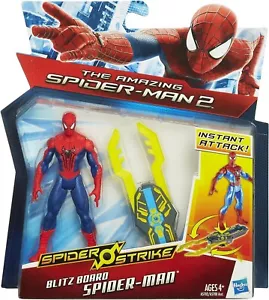Hasbro The Amazing Spider-Man 2 Spider Strike Blitz Board Spider-Man Figure - Picture 1 of 3