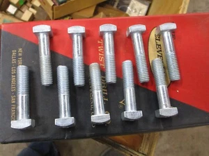 10 NOS Southern 1/2"-13 X 2-1/4" Square Head Bolts Zinc Plated Steel CHEAP - Picture 1 of 3