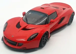 AutoArt 1/18 Scale 75403 - 2012 Hennessey Falcon Venom GT Coupe Spider - Red - Imagen 1 de 9