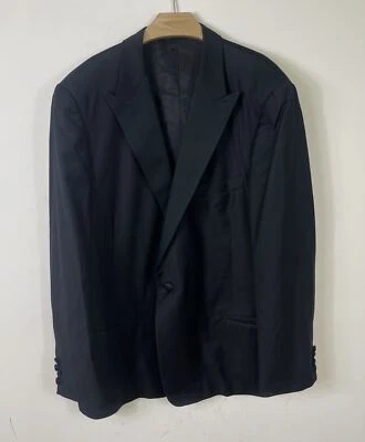Mr Ned Men’s Tuxedo Jacket Black Blazer Size 46 R - Image 1 of 4