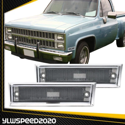 Front Side Marker Light Fit For 81-91 Chevy GMC C/K Truck Suburban Blazer Jimmy - Image 1 of 4