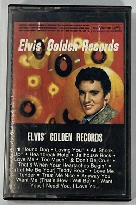 Elvis Presley - Golden Records 1958 Audio Cassette RCA Records AFK1-5196 Foto 1 de 4
