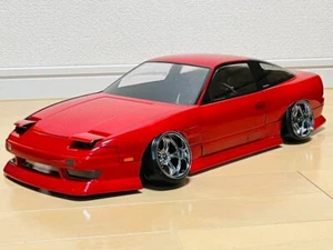 Radiocomando ABC Hobby 1/10 180SX Addiction BN Sports Aero RC solo corpo - Foto 1 di 8