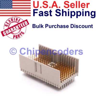 1/5/10Pcs TE Amp 646362-1 Hard Metric Backplane Male Connector 128 Pos. Gold - Image 1 of 2