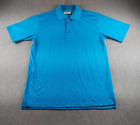 Magellan Mag Wick Polo Shirt Mens Sm Blue Fishing Outdoor Golf Casual