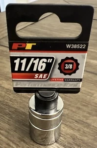 Performance Tool W38522 3/8 Inch Drive 11/16 Inch 12pt Socket - Picture 1 of 4